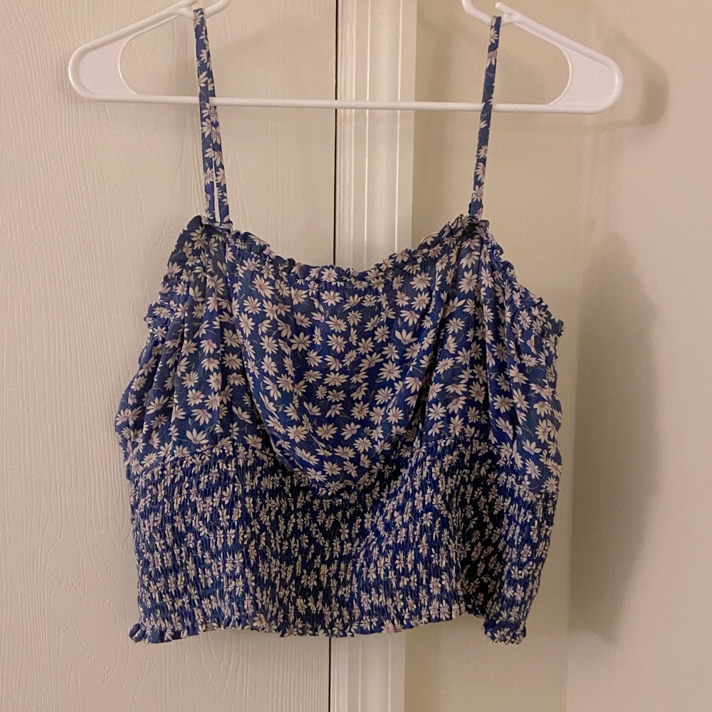 2 / $12! ✨✨American Eagle floral crop tank